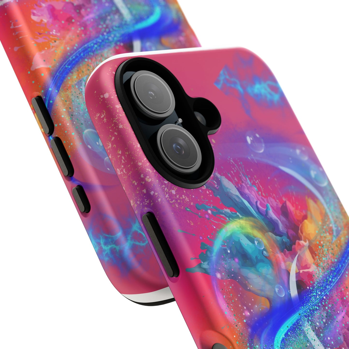 Tough Phone Case - Colorful Abstract Swirlz Design