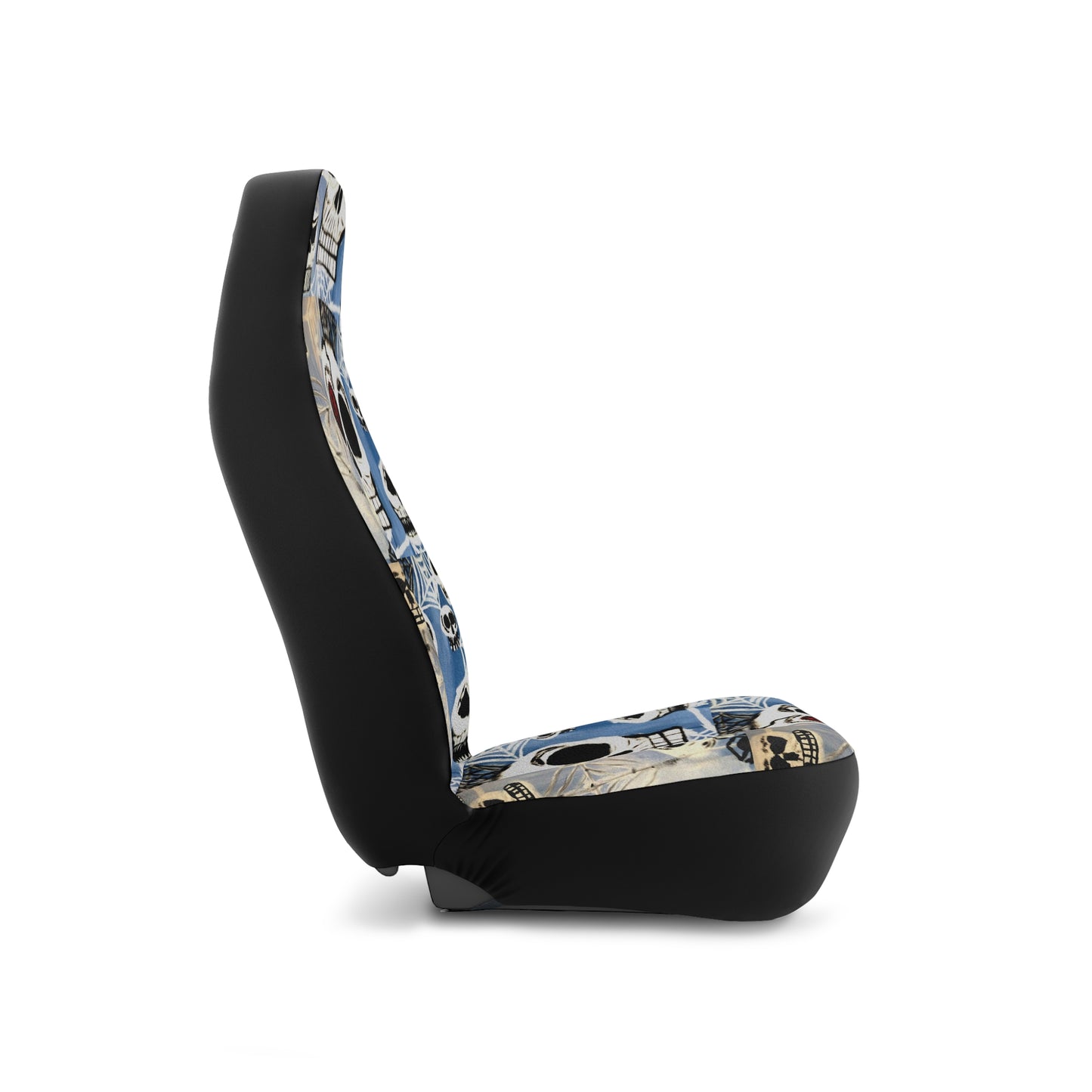 Car Seat Covers with Skullwebular Design