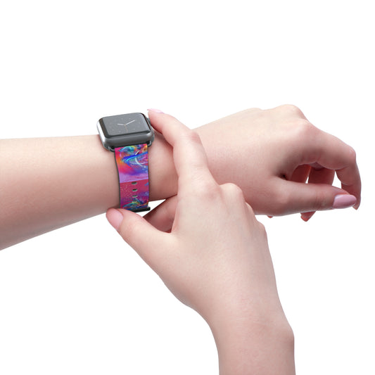 Apple Watch Band-Abstract Swirls Design